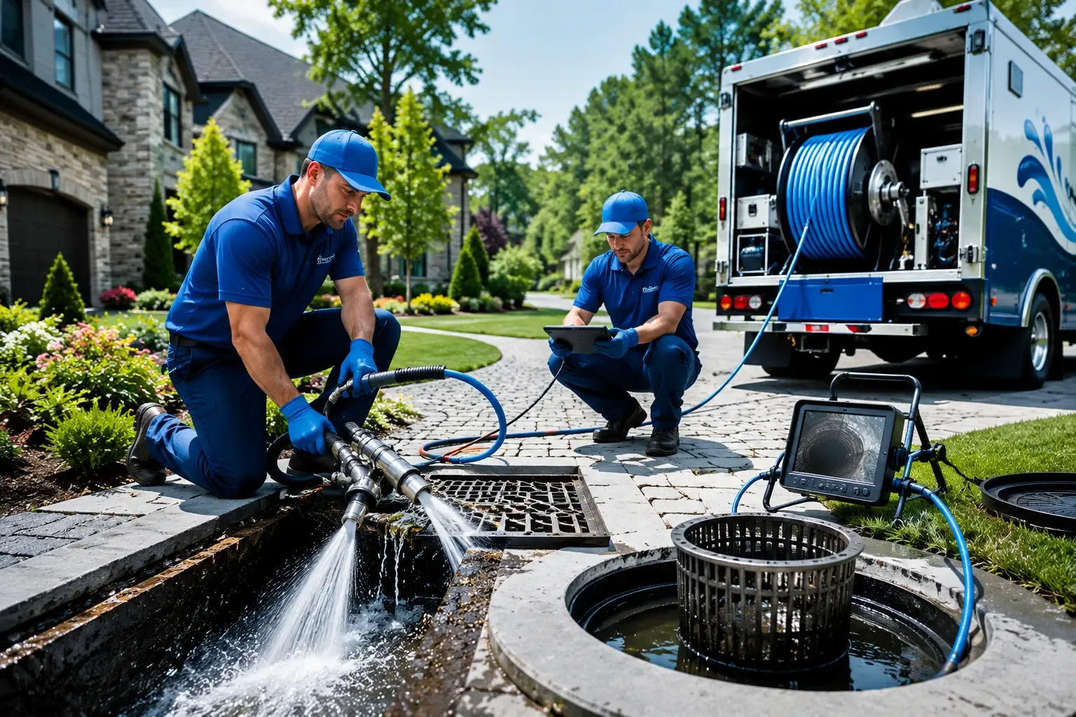 Local outdoor drain cleaning professionals in Waynesburg, OH